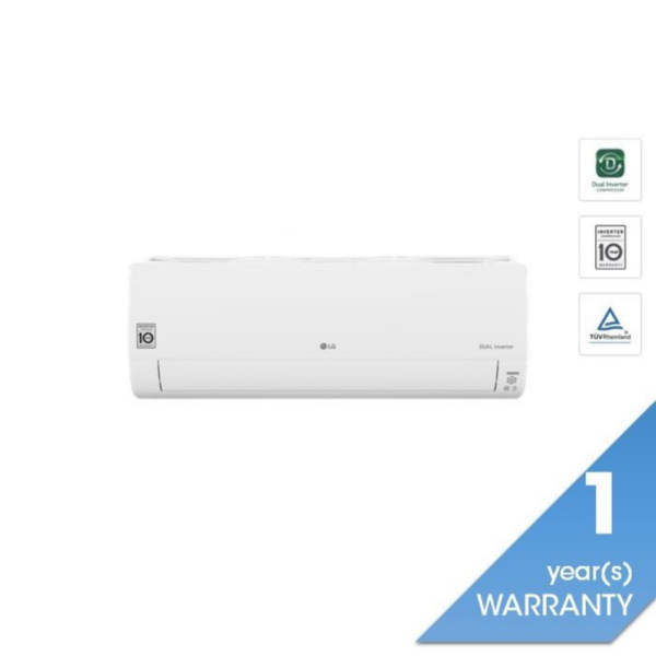 Second image of [1.0HP][Inverter] LG S3-Q09JAPPA Air Cond 1.0HP Dual Cool Premium With Ionizer And ThinQ Funtion Inverter R32