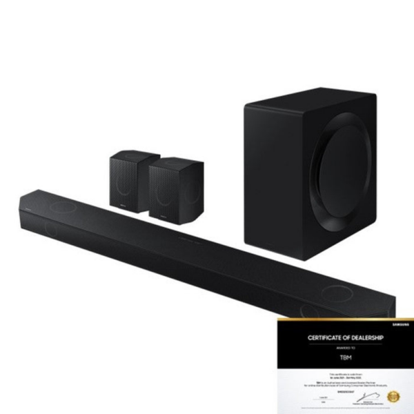 Samsung HW-Q990D/XM Soundbar 41W 11.1.4 Channel With Subwoofer And Rear Speaker