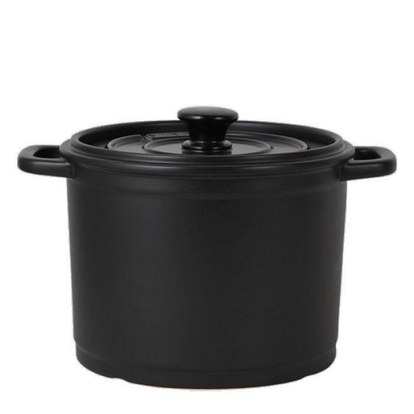 Color King 3394-3200 BLACK High Casserole 3200ML Black