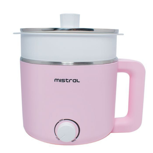 Mistral MEC3015 PINK Multi Pot With Steam Tray 1.5L