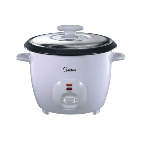 Midea MG-GP18B Conventional Rice Cooker 1.8L Stainless Steel Lid