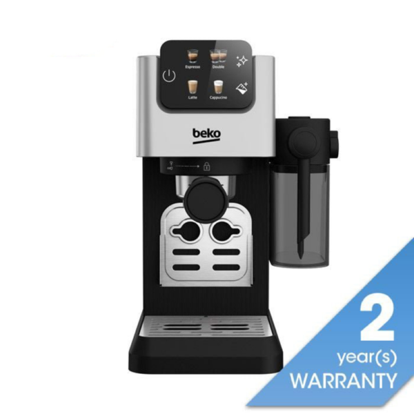 Second image of Beko CEP 5304 X Espresso Machine Adjustable Nozzle Height, 4 Coffee Menus 1100ML Stainless Steel