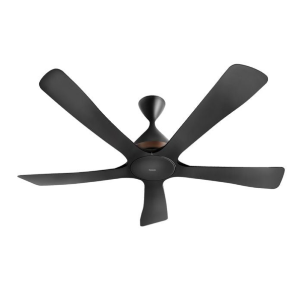 Panasonic F-M15ECVBKSH Ceiling Fan 60" 5 Blade Wifi