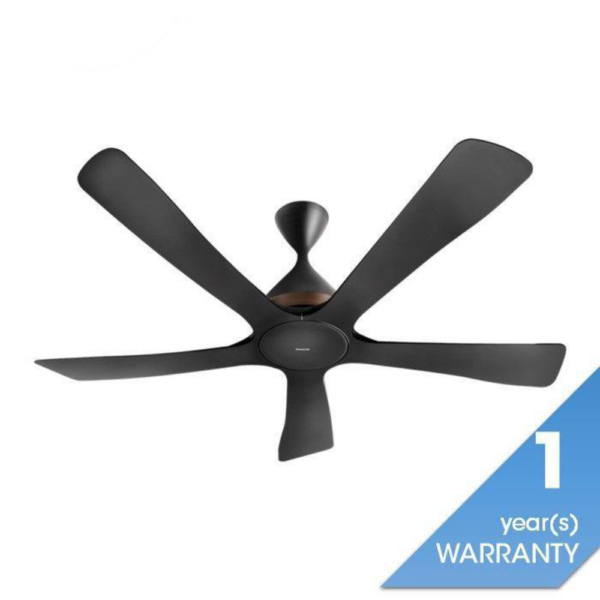 Second image of Panasonic F-M15ECVBKSH Ceiling Fan 60" 5 Blade Wifi