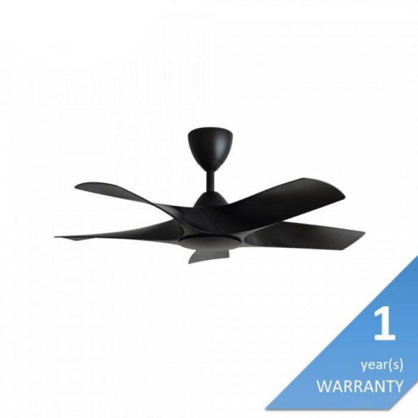 Second image of Alkova AXIS 5B/42 MATT BLACK Ceiling Fan 42'' 5 Blades Matt Black