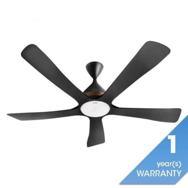 Second image of Panasonic F-M15GCVBKSH Ceiling Fan 60" 5 Blade LED WIFI