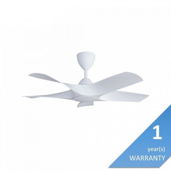 Second image of Alkova AXIS 5B/42 MATT WHITE Ceiling Fan 42'' 5 Blades Matt White