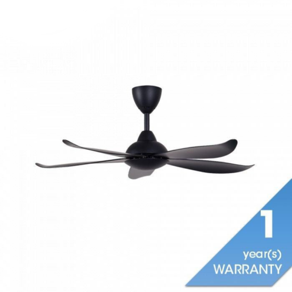 Second image of Vannus LUNA 5B/46 MATT BLACK 46'' Ceiling Fan 5 Blades Matt Black