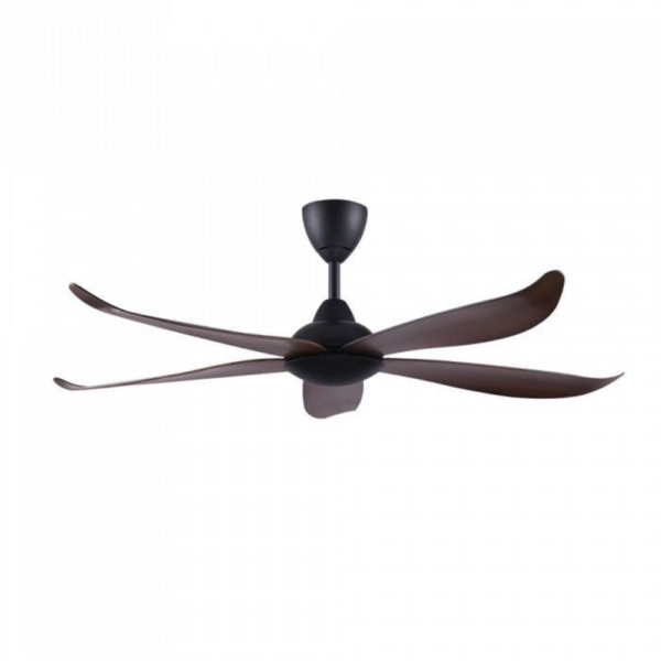 Vannus LUNA 5B/56 MATT BLACK WALNUT 56'' Ceiling Fan 5 Blades Matt Black Walnut