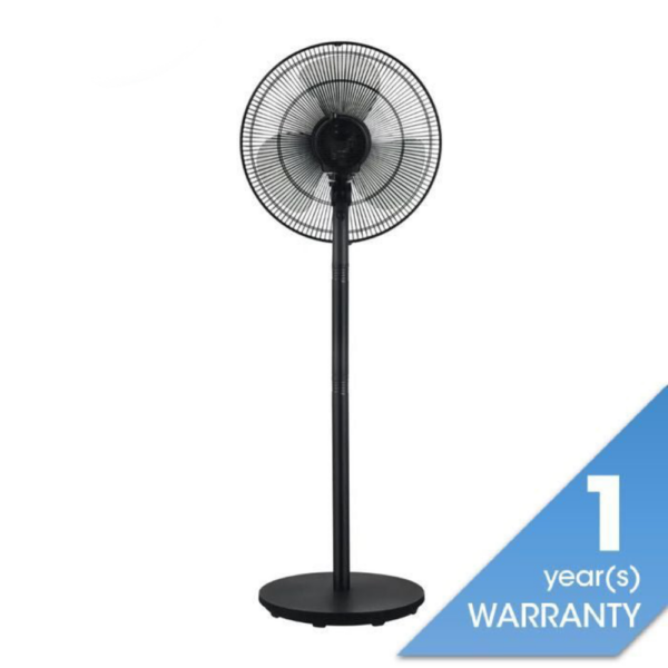 Second image of Midea MF-16FS23C-BK Stand Fan 16'' 3 Speed Black