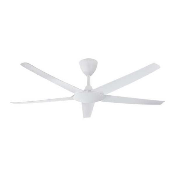 Alpha Cosa EX9 5B/56 MATT WHITE Ceiling Fan 56'' 5 Blades DC Motor Matt White