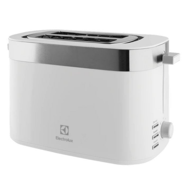 Electrolux E2TS1-100W Toaster 2 Slice With Cover White