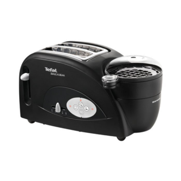 Tefal TT5528 Toaster N' Bean Breakfast 2 in 1 Cook Egg Bread Black