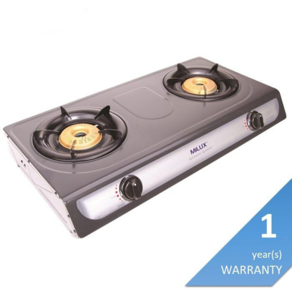 Second image of Milux YS-3030 Gas Stove 2 Burners