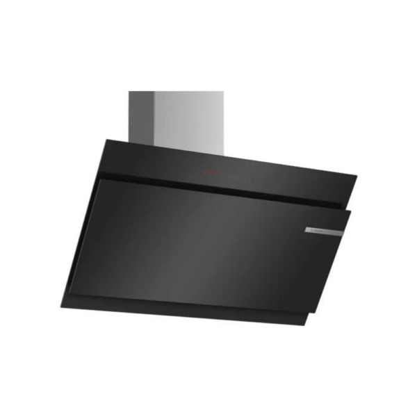 Bosch DWK97JQ60B Hood Wall Mounted Glass, Inclined 730 M3/H,ECO Silence Drive, Perfect Air Sensor 90 cm