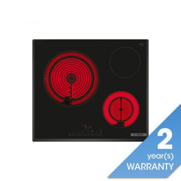 Second image of Bosch PKK651FP8E Series 6 Electric Hob 60 CM Black