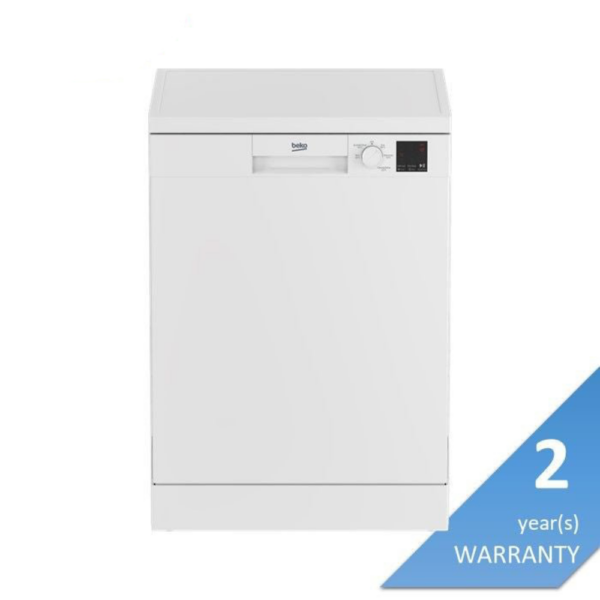 Second image of Beko DVN05R20W Dishwasher Freestanding 60Cm 13 Plate Setting White