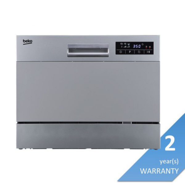 Second image of Beko DTC36610 Freestanding Dishwasher With 6 Place Settings And Table Top