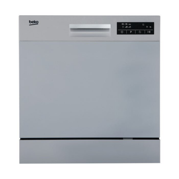 Beko DTC36810S Table Top Dishwasher 8 Place Settings Silver