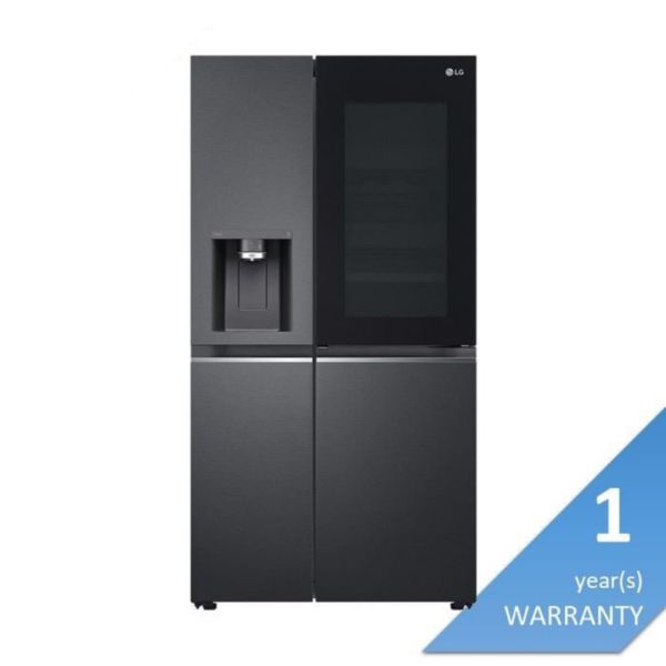 Second image of LG GC-X257CQES Fridge Side By Side Smart Inverter Wifi N635L Matte Black