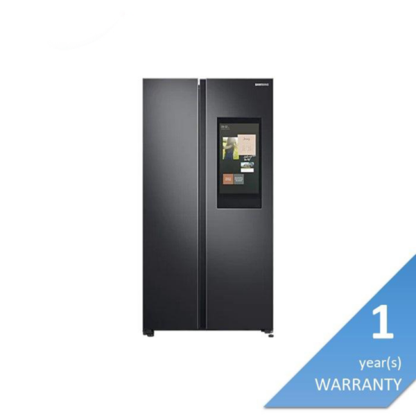 Second image of Samsung RS62T5F01B4/ME Fridge Side By Side G661l Family Hub Gentle Black Matt