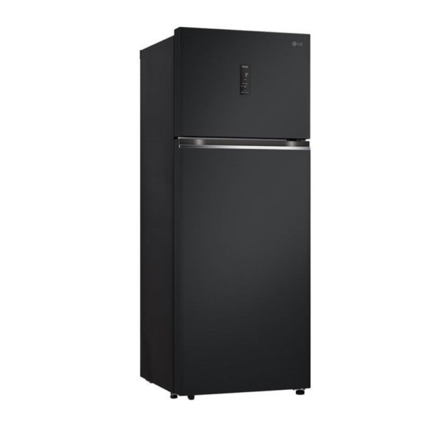 LG GN-B452PQBK 2 Doors Fridge 461L Smart Inverter Linear Cooling Matte Black