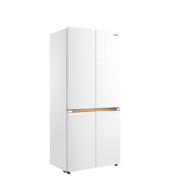 Toshiba GR-RF695WI-PGY(67) 4 Doors Japandi Fridge 585L Fuji White