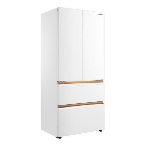 Toshiba GR-RF690WI-PGY(67) 4 Doors Japandi Fridge 580L Fuji White