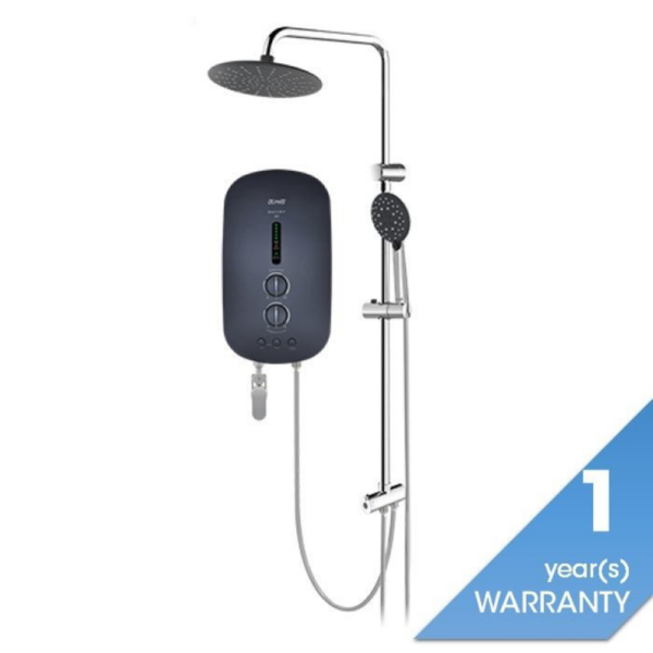 Second image of Alpha SMART 18I PLUS R/S METAL BLACK (M-G11) Home Shower Rain Shower ELCB A. Test DC Pump Metal Black