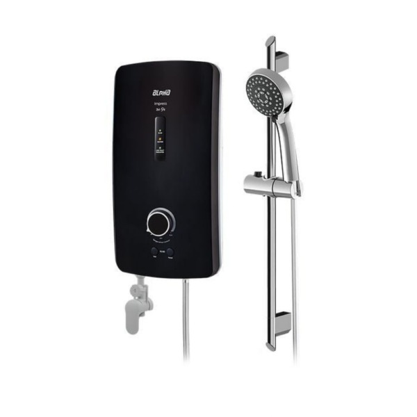 Alpha IM-9E MATT BLACK Home Shower Matt Black