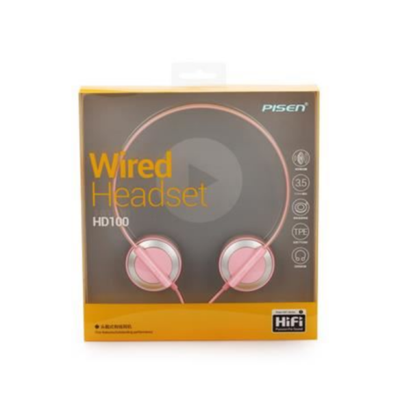 Original Pisen Wired Headset HD100