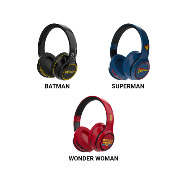 A&S SE100 DC Wireless Over-Ear Headphones (Batman)