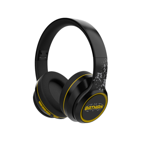 Second image of A&S SE100 DC Wireless Over-Ear Headphones (Batman)