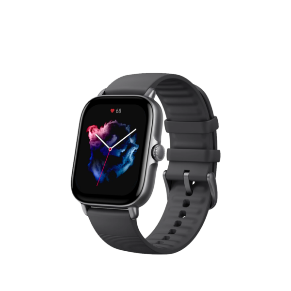 Second image of Amazfit GTS 3 [Ultra HD AMOLED Display | Easy 24H Health Management | 150+ Sport Modes | Powerful Zepp OS | Alexa Built-in | Classic Navigation Crown | 12-day Battery Life]