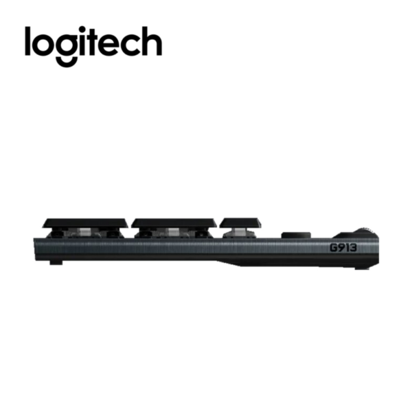 Second image of Logitech G913 Lightspeed Wireless RGB Mechanical Gaming Keyboard - Tactile/ Linear/Clicky