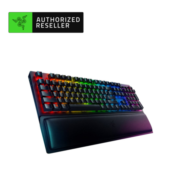 Second image of Razer BlackWidow V3 Pro Gaming Keyboard - Green Switch