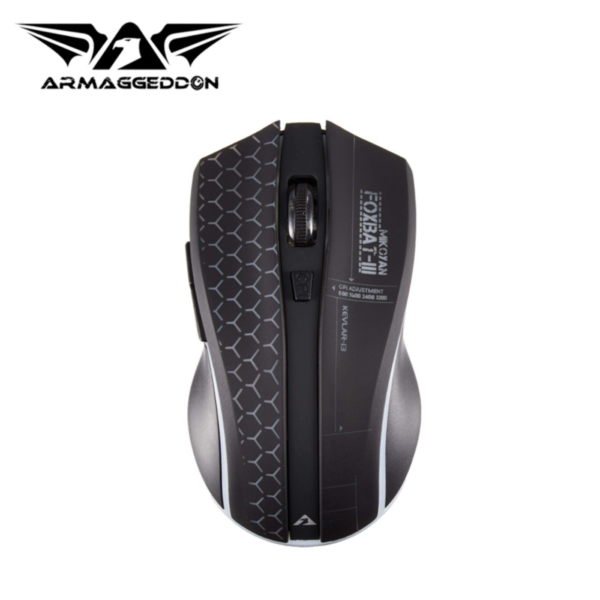 Second image of Armaggeddon Mikoyan Foxbat III Kevlar-13 RGB Wireless Gaming Mouse