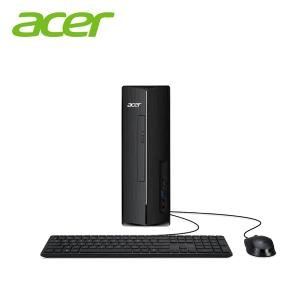 Second image of Acer Aspire XC1785-14100W11S Desktop PC Black ( i3-14100, 8GB, 512GB SSD, Intel, W11, HS )