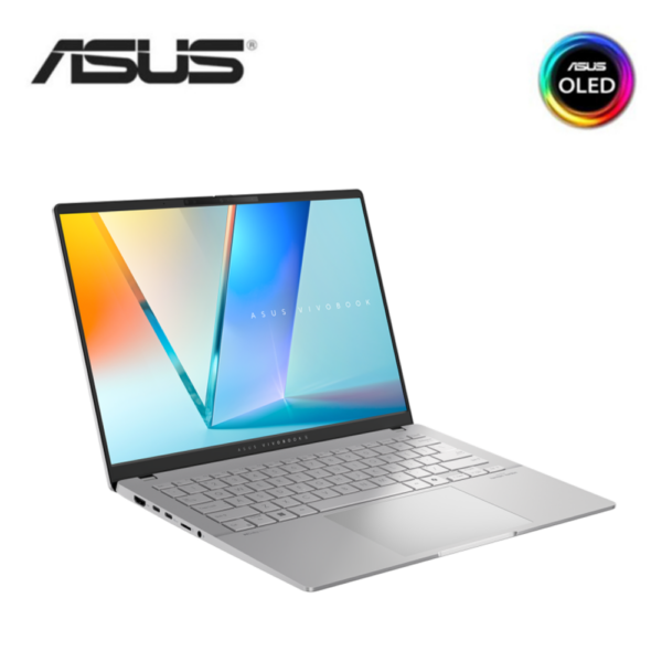 Asus VivoBook S 14 OLED M5406W-AQD088WSM 14'' WUXGA Laptop Cool Silver ( Ryzen AI 9, 24GB, 512GB SSD, ATI, W11, HS+M365 )