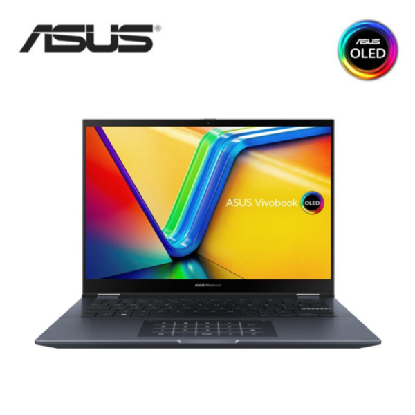 Second image of Asus Vivobook S 14 Flip TN3402Y-ALZ319WSM 14'' WUXGA Touch Laptop Blue ( Ryzen 5 7430U, 16GB, 512GB SSD, ATI, W11, HS+M365 )