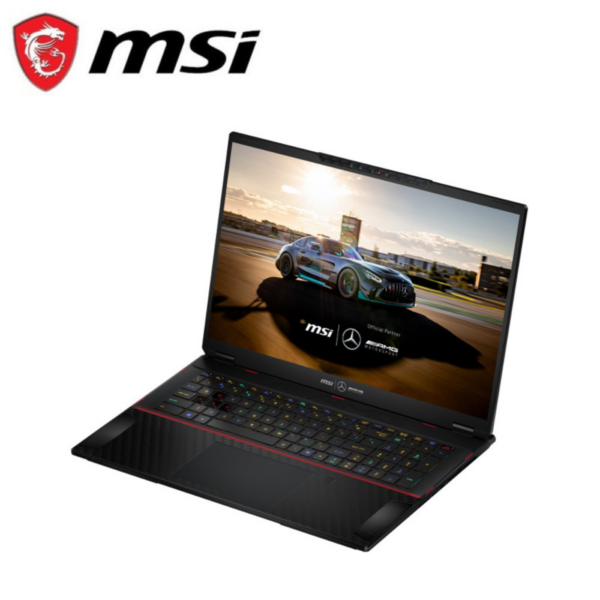 Second image of MSI Stealth 18 MercedesAMG A1VHG-037 18'' UHD+ Gaming Laptop ( Ultra 9 185H, 64GB, 2TB SSD, RTX4080 12GB, W11 )