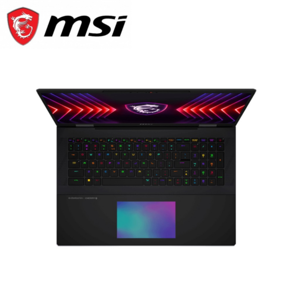 Second image of MSI Titan 18 HX A14VIG-290 18'' 120Hz UHD+ Gaming Laptop Core Black ( i9-14900HX, 128GB, 4TB SSD, RTX4090 16GB, W11 )