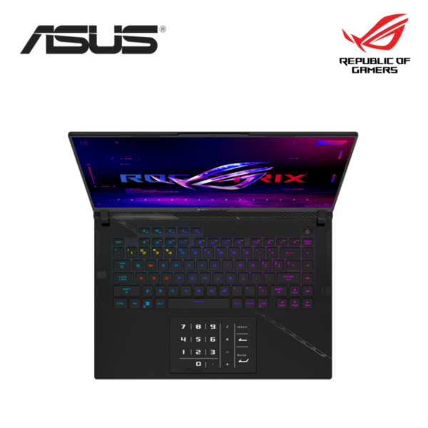 Second image of Asus ROG Strix Scar 16 G634J-ZRNM025WH 16'' QHD+ 240Hz Gaming Laptop ( i9-14900HX, 32GB, 2TB SSD, RTX4080 12GB, W11 )