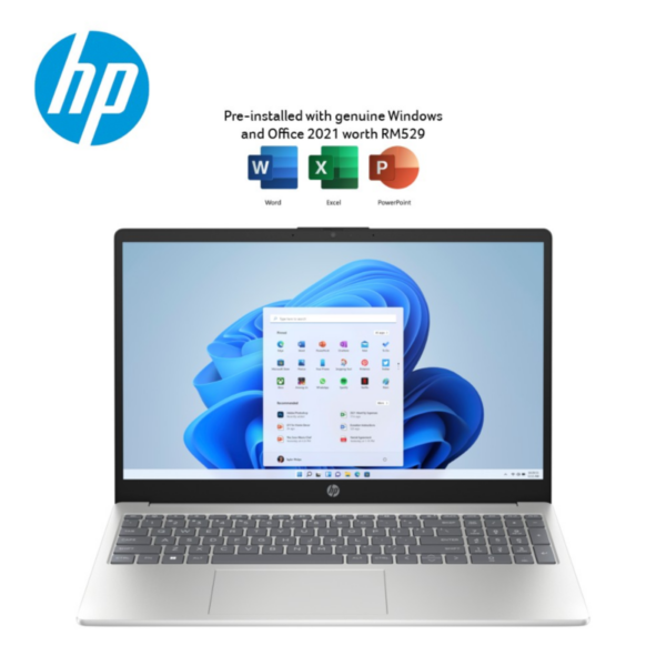 Second image of HP 15-FC0105AU/ 15-FC0106AU 15.6" FHD Laptop ( Athlon 7120U, 8GB, 512GB SSD, ATI, W11, H&S )