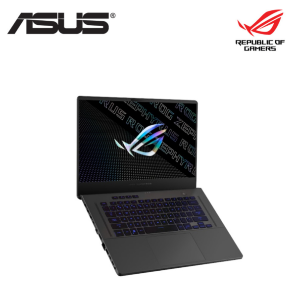 Second image of Asus ROG Zephyrus G15 GA503R-WLN102W 15.6'' WQHD 240Hz Gaming Laptop Grey ( Ryzen 7 6800HS, 32GB, 1TB SSD, RTX3070Ti 8GB, W11 )