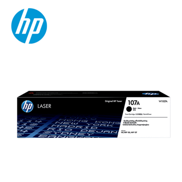 HP 107A Black Original Laser Toner Cartridge