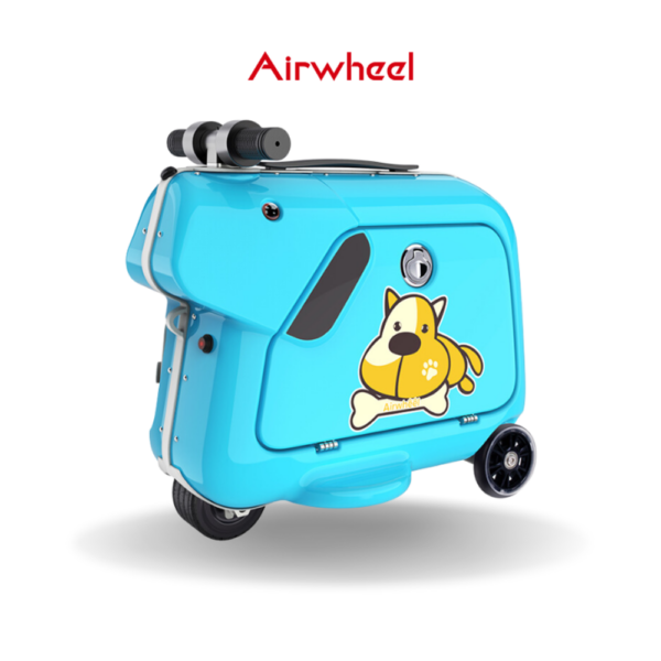 Airwheel SQ3 Smart Electric Luggage for Kids - Blue