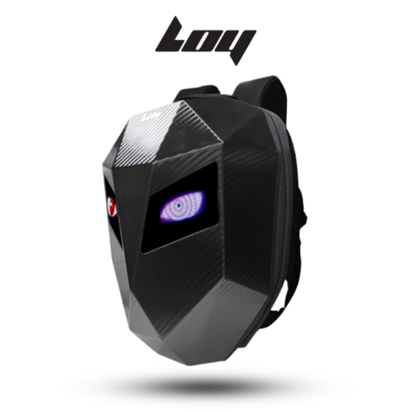 Second image of Loy T6 StarkGaze L - Carbon Fiber Texture Backpack