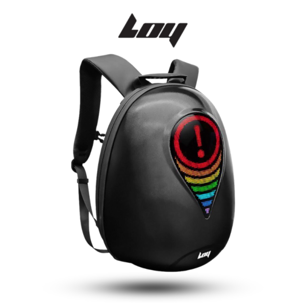 Loy StarkGaze H Sea Heart Backpack - Black