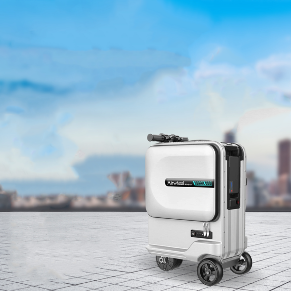 Airwheel SE3 mini T 20" Smart Riding Electric Motor Suitcase - Silver